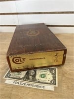 BOX ONLY vintage Colt Diamondback .22 cal factory