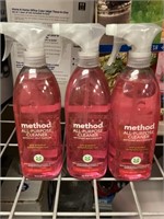 LOT OF 3 Method All Purpose Cleaner