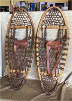 G & V 12 x 30 inch snowshoes.    1942