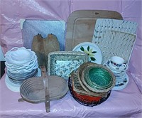 Cutting Boards, Baskets, Misc. Dishes