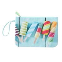 Water Resistant Beach Case With Two Vinyl Zipper