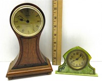 Vintage Clocks one is Bulova