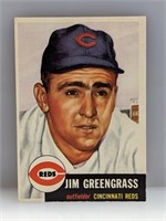 1953 Topps #209 Jim Greengrass Cincinnati Reds