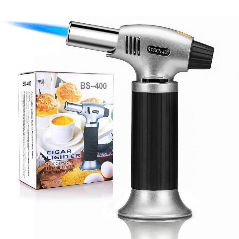 SM4267  Rirool Culinary Blow Torch with Safety Loc
