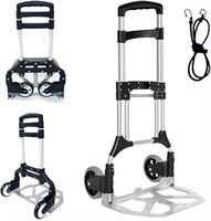 NGDWY Aluminum Folding Hand Truck and Dolly, 180 L