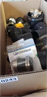 BOX OF PVC FITTINGS