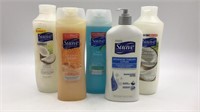 5 New Bottles Of  Toiletries- Shampoo & Body Wash&