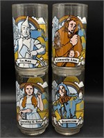 Set of (4) Vintage Wizard of Oz Kansas Land of