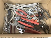 Tools, Adjustable Wrenches, Pliers