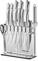 Knife Set, 14 PCS High Carbon Stainless Steel