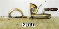 2 – Brass measuring devices: “Woburn Machine Co.,