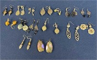 (15) Pair of Costume jewelry earrings