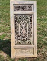 Antique Chinese Carved Wood Panel / Screen