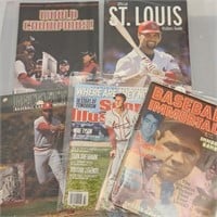 St. Louis Cardinals Assorted Magazine Lot