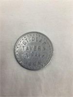 St. Olaf Tavern, St. Olaf, Iowa Token, 1”T