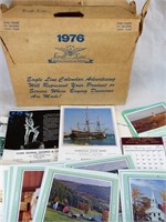 1976 Eagle Line Salesman Sample Calendar Kit