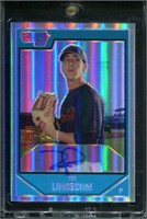 2007 Bowman Chrome #BC238 Lincecum Signed.