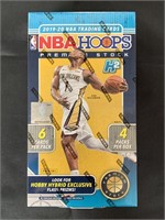 2019-2020 NBA Hoops Premium Hobby Box.