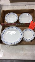 Gibson china plates bowls