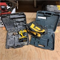 DeWalt Cordless Drill, Empty Tool Case