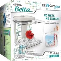 (N) Marina Betta EZ Care Plus Kit d'aquarium Blanc
