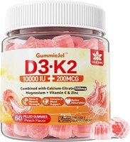 Sealed-GummieJel- Vitamin D3 K2 Filled Gummies