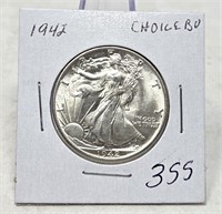1942 Half Dollar Unc.