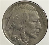1937D Buffalo Nickel