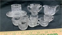 Vintage Childs Cream/Sugar Set with Teacups,has