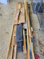 Large Lot Of Lumber Pieces