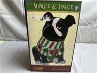 Mingle and Jingle Dog Cookie Jar