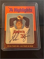 1975 Topps Baseball Nolan Ryan MLB CARD