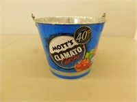 Motts Clamato metal pail