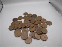 Lot of Unsorted Wheat Pennies