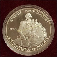 90% Silver George Washington Commemorative Coin