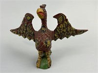 Daniel Strawser Folk Art Wood Carved Eagle.
