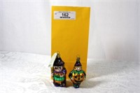 Set of 2 Old World Ornaments