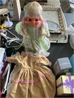 Doll with dresses