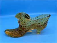 Fenton Glass Shoe