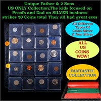 Unique Father & 2 Sons US ONLY Collection,The kids