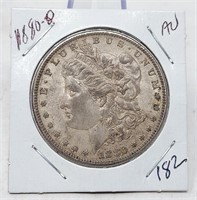 1880-O Silver Dollar AU