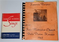 1957 Songbook and 1965 Recipe Book