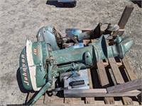 2- Vintage Johnson Outboards