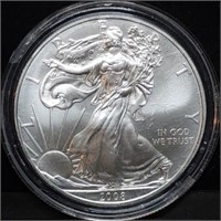 2008 1oz Silver Eagle Gem BU