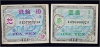 Series 100 Military Payment Certificates 10 Sen 1