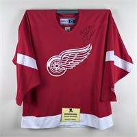 JIM RUTHERFORD AUTOGRAPHED JERSEY