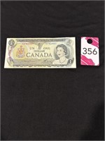 1973 One Dollar Banknote -Circulated - Good...