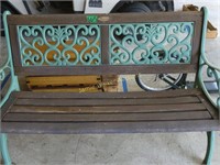 Cast Iron Leg Heavy Regalia Garden Bench 50"