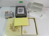 Album Frame/Coasters/10 Envelopes/Stationery