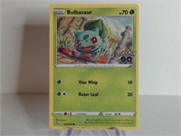 Pokemon Card Rare Bulbasaur Stamped 1/78